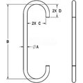 Machining & Welding By Olsen, Inc. M&W 1" Style C S-hook 14215